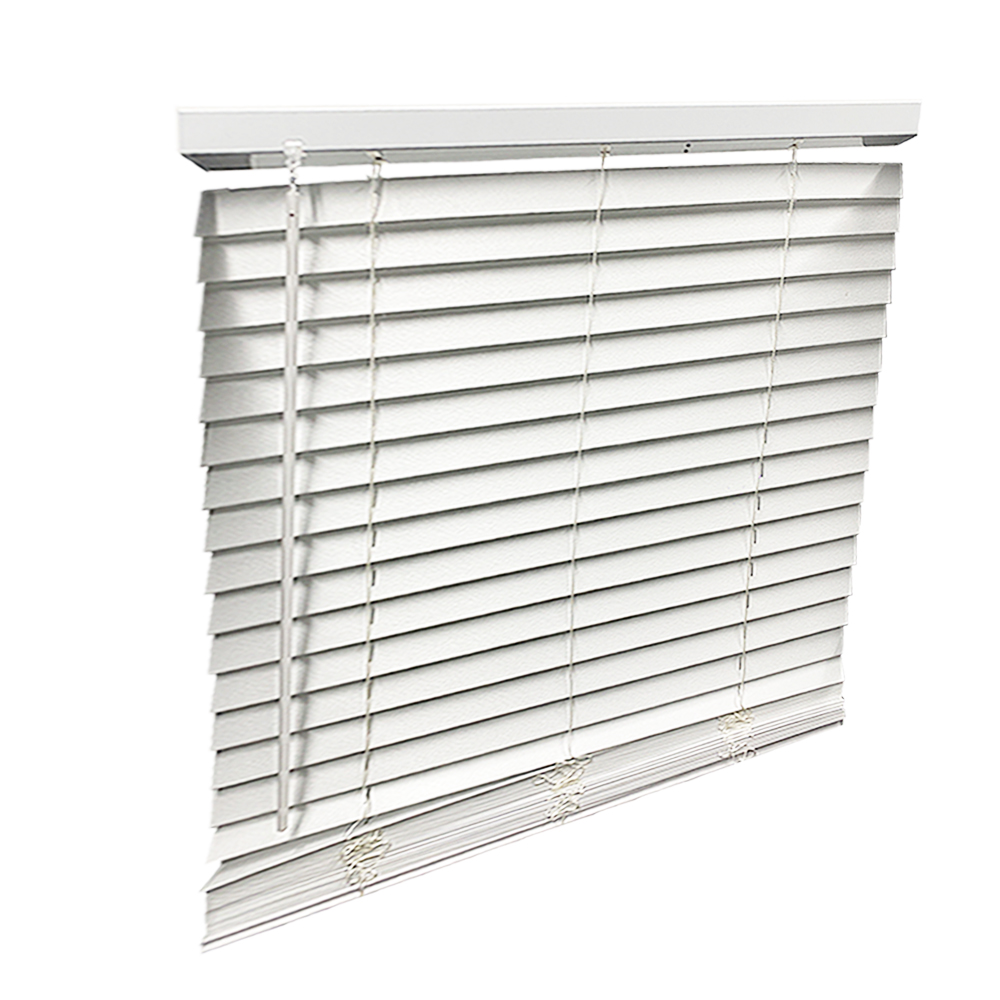 PVC CORDLESS fauxwood VENETIAN BLINDS