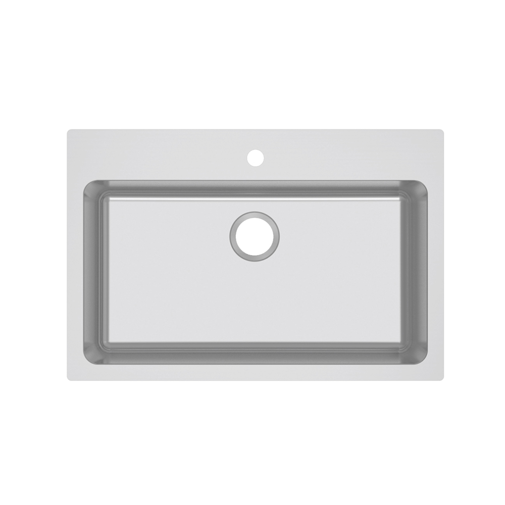 Topmount Strainless Steel Press Sink