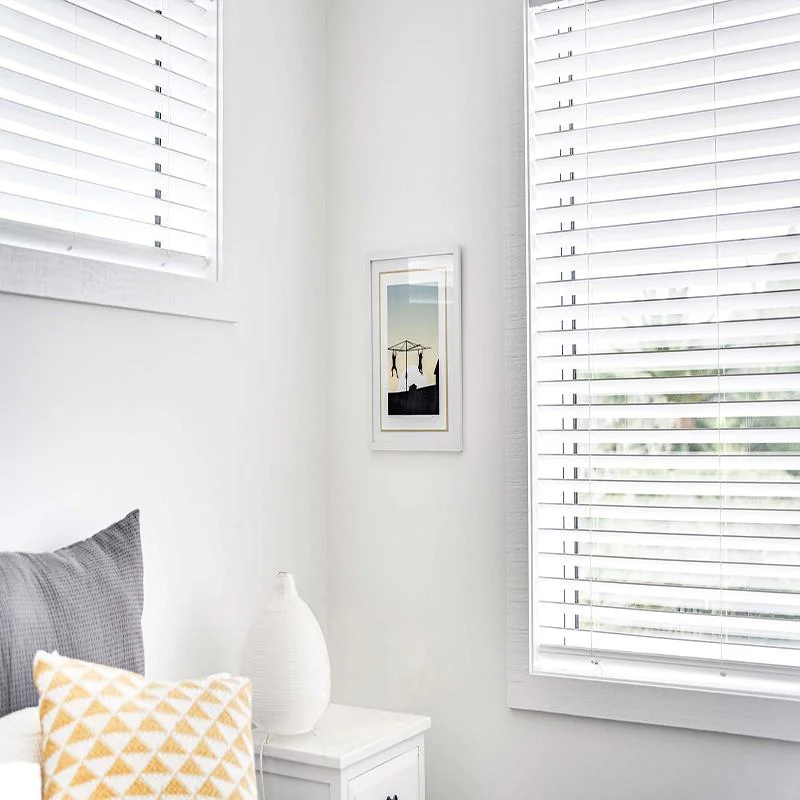 PVC Cordless Fauxwood Venetian Blinds
